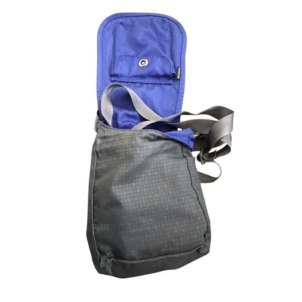 Columbia Azza nylon messenger bag travel Crossbody hiking purse Color Blue